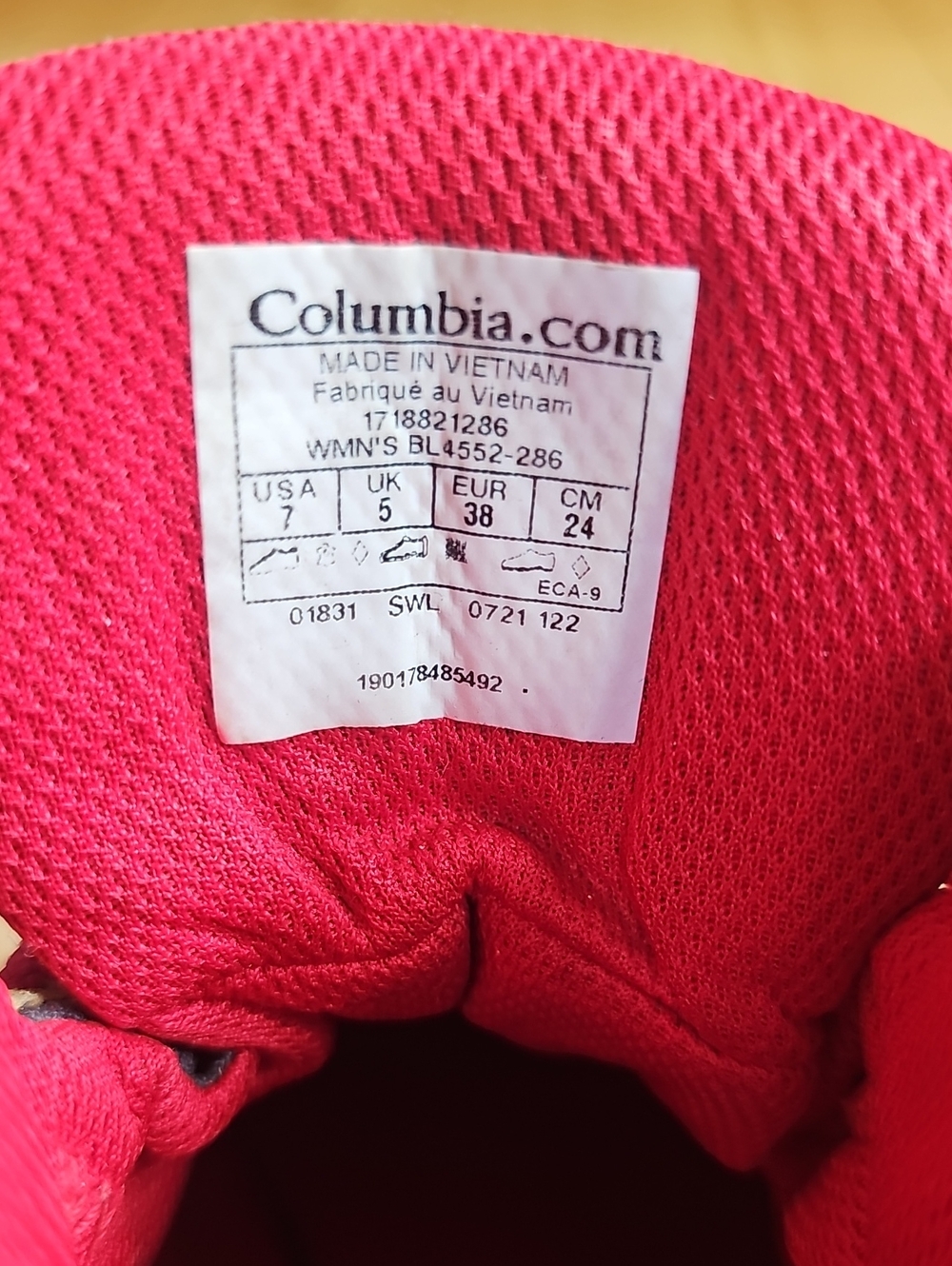 Womens Columbia Newton Ridge Mid Hiking Boot 7 - Picture 5 of 6
